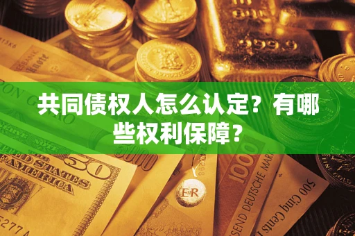 北京共同债权人怎么认定？有哪些权利保障？