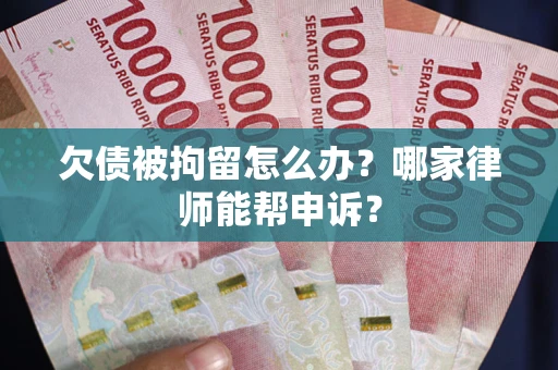 北京欠债被拘留怎么办？哪家律师能帮申诉？