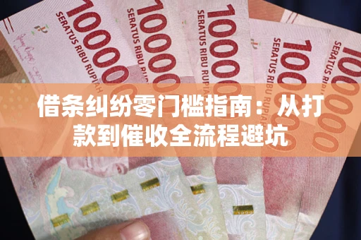 北京借条纠纷零门槛指南：从打款到催收全流程避坑