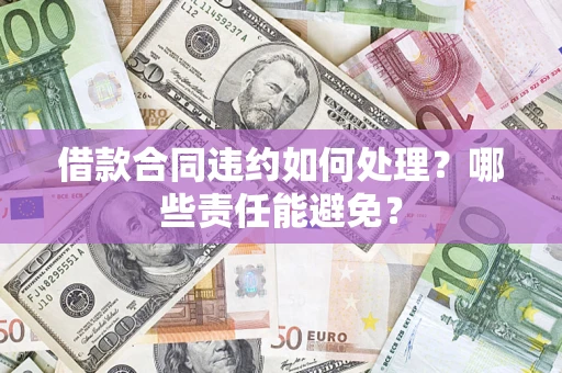 北京借款合同违约如何处理？哪些责任能避免？